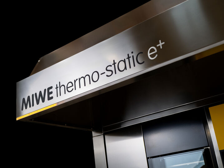 More oven in less space: MIWE presents the new MIWE thermo-static e+