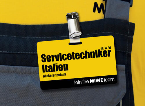 Servicetechniker Italien (m/w/d) Bäckereitechnik